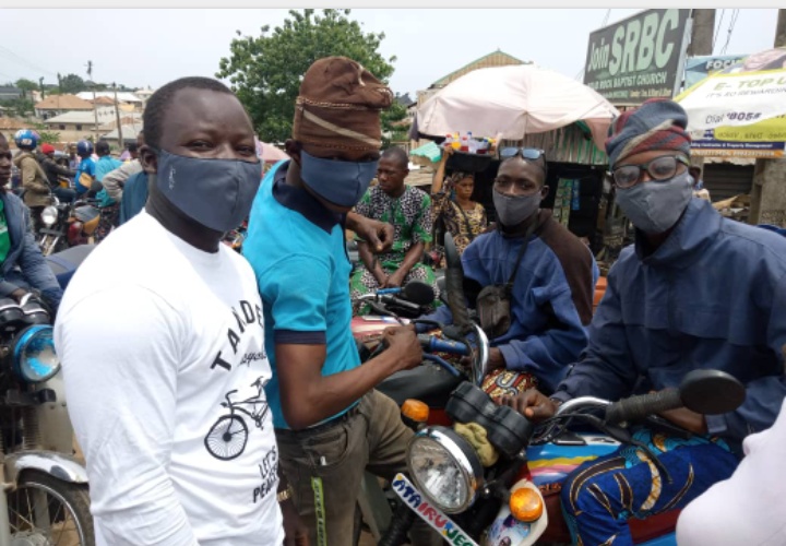 CDI Distributes Nose Masks In Osun